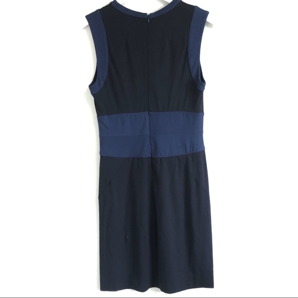 Robe Fourreau Diane Von Furstenberg Gretchen - Taille 4, Marron, Sans Manches, Extensible, Occasion